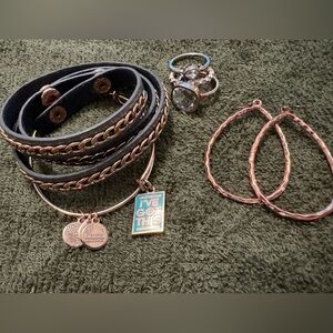 Rose Gold 6-piece Jewelry Set
